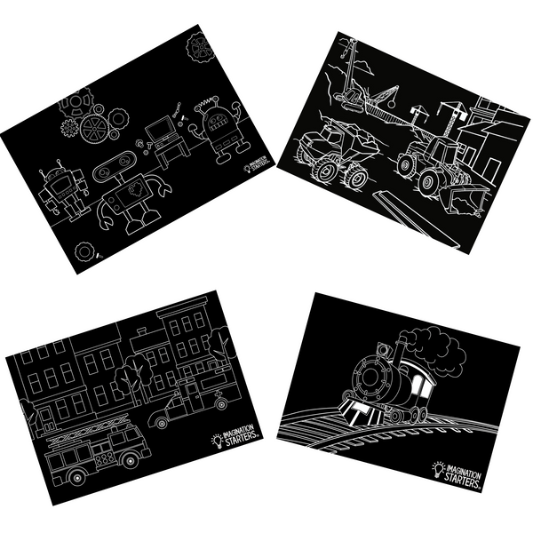 Chalkboard Placemat Action  Set of 4