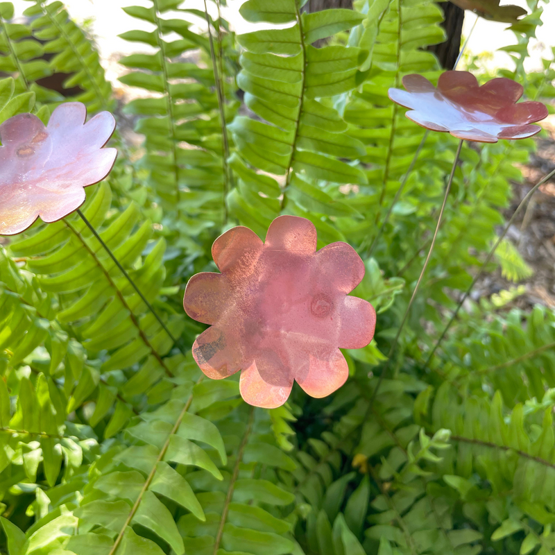 Large Copper Flower- Bare
