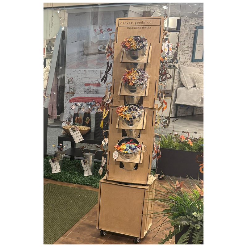 Rotating Display, w 482 pcs of Best Sellers (Avg price $3.53 includes display)