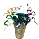 Copper Enamel Snakes Assorted