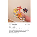 Small Copper Flower Stem Plant Stake Pick – Colorful MI Made Garden Art