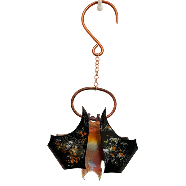 Copper Enamel Hanging Bat