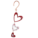 Copper Enamel Heart MiniChain- color options