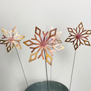 Natural Copper Large Natural Snowflake