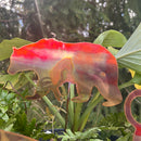 NEW Natural Copper Porch Pot Stake - Bear