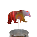 NEW Natural Copper Porch Pot Stake - Bear