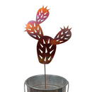 NEW Natural Copper Porch Pot Stake - Cactus-Fat