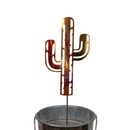 NEW Natural Copper Porch Pot Stake - Cactus-Cut Out