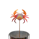 NEW Natural Copper Porch Pot Stake - Crab