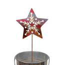NEW Natural Copper Porch Pot Stake - Star