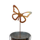 NEW Natural Copper Porch Pot Stake - Butterfly