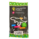 T-Rex 3D puzzle + markers