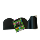 Chalkboard border scalloped + crayons