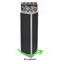 NEW Four-Sided Pegboard Floor Spinner Display