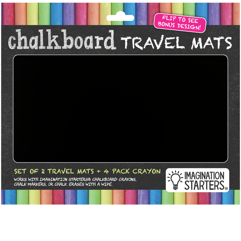 Chalkboard Travel Mat Set - Creative