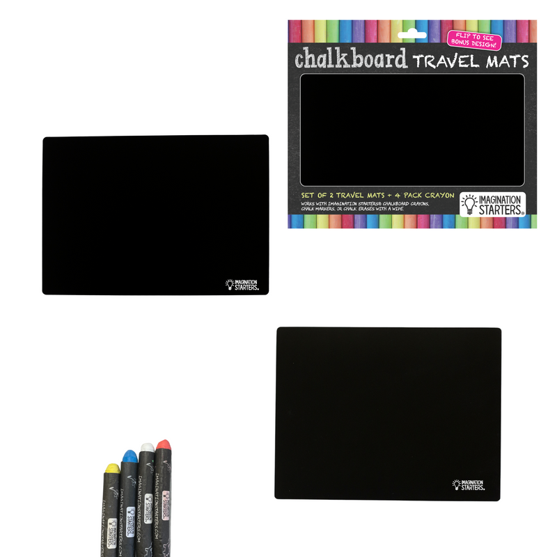 Chalkboard Travel Mat Set - Creative