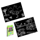 *NEW* Coloring Travel Mat Set -Dino/construction