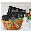 *NEW* Reusable Easter/SpringGarden Coloring Travel Mat Set