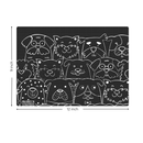 *NEW* Reusable Coloring Cat/Dog Travel Mat Set