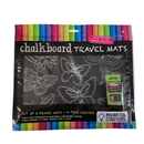 Chalkboard Princess/Butterfly travel mat coloring set