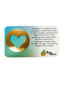 Heart Fire Token Card NEW
