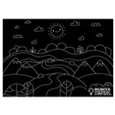 Chalkboard Hills Placemat 12x17