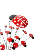 Medium Enamel Copper Ladybugs