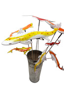 Enamel Koi Medium- assortment (1 ea of 5 colors) NEW