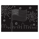 Chalkboard Placemat July 4th (preorder - shipping July 2025)