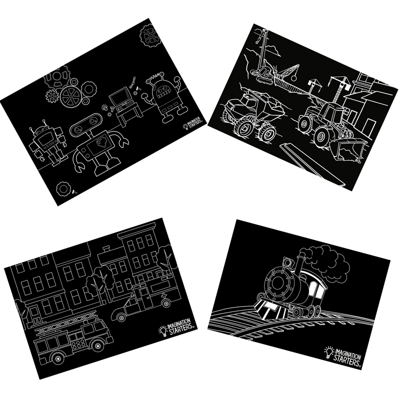 Chalkboard Placemat Starter Set- Minimat + Printed Sets