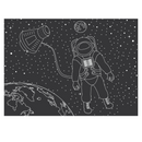 Chalkboard Placemat Astronaut (preorder - shipping July 2025)