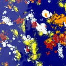 Copper Enamel Dragonfly Garden Stake