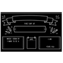 Chalkboard Placemat Back to School (preorder - shipping July 2025)