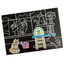 Chalkboard Placemat Cats (preorder - shipping July 2025)