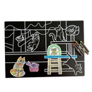 Chalkboard Placemat Cats (preorder - shipping July 2025)