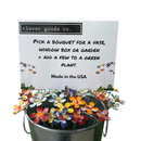 Small Flower Display Bucket Set- 48 stems