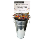 Galvanized Bucket Display & Sign