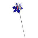 Medium Copper Enamel Flower Stem Plant Stake Pick – Colorful MI Made Garden Art