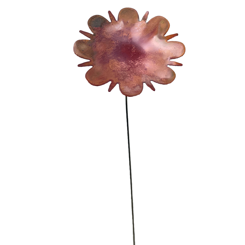 Extra Large Copper Flower- Bare