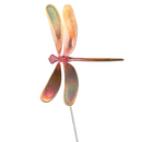 Copper Dragonfly Garden Stake Bare