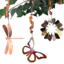 Large Natural Copper Spinners