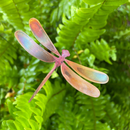 Medium Natural Copper Dragonflies- Bare