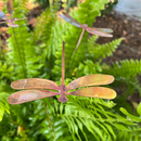 Medium Natural Copper Dragonflies- Bare