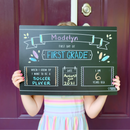 Chalkboard Placemat Back to School (preorder - shipping July 2025)