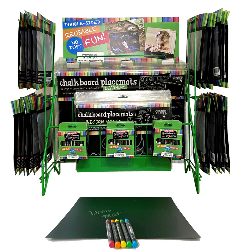 Chalkboard Placemat Starter Set- Minimat + Printed Sets