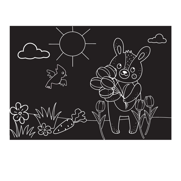 Chalkboard Placemat Easter