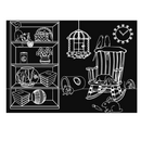 Chalkboard Placemat Small Pets (preorder - shipping June 2025)
