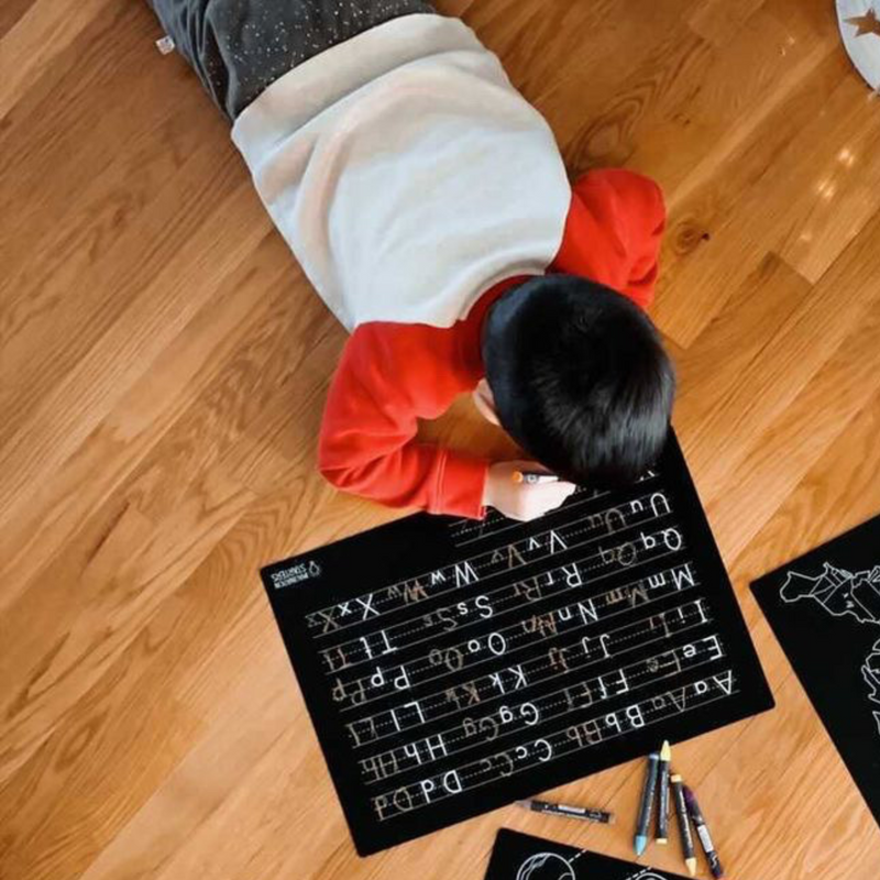 Chalkboard Placemat Letters