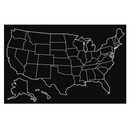 Chalkboard Placemat Map (preorder - shipping July 2025)