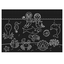 Chalkboard Placemat Sea (preorder - shipping July 2025)